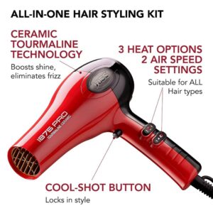 KISS 1875 Watt Pro Tourmaline Ceramic Hair Dryer